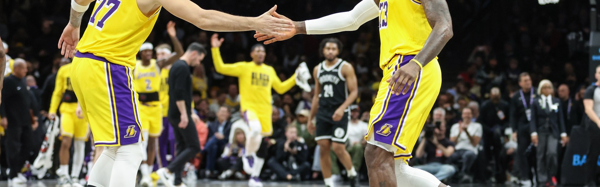 2026年单场至少20分5板5助场次：东契奇20场第一 詹姆斯14场第二